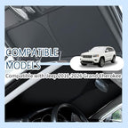 Car Windshield Sun Shade,Foldable Sun Shade for Car Windshield with Storage Bag Compatible with Jeep Grand Cherokee 2011-2026,Oxford Cloth Cars Suns Shades Keep Interior Cool - Image 4