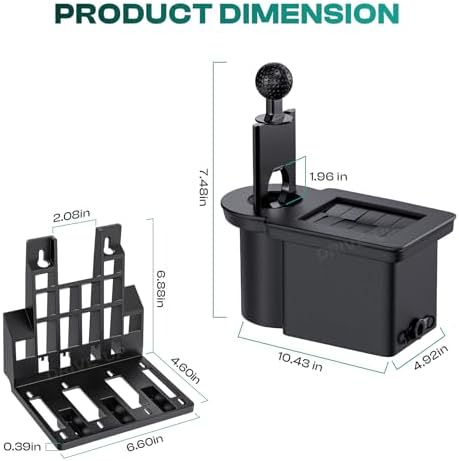 DRIVE UP Golf Cart Ball Washer and Club Cleaner Kit, Club Cart Golf Ball Cleaner and Club Head Washer, Suitable for Club Car Precedent, Tempo, Onward Gas and Electric Golf Carts, OEM 103662801 - Image 6