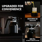 Electric Foam Sprayer 2L Cordless Rechargeable Car Wash Cannon Black - Image 4