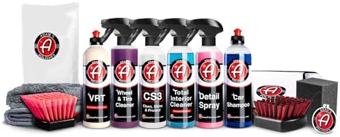 Adam's Polishes Essential Car Wash Kit (14-Item) - Auto Detailing Car Care Cleaning Kit Car & Truck Lovers, Dads, Moms and DIYers by AdamsPolishes
