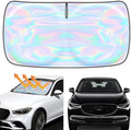 Windshield Sun Shade for Mazda CX-5 2017-2024 2025 2026-4 Layers Sunshade Compatible with Mazda CX-5 Foldable Front Window Sunshade Sun Visor Protector Block UV Rays Keep Your Car Cooler by Unknown
