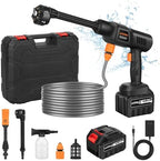 Portable Cordless Pressure Washer, 600PSI Brushless Handheld Wash Machine by MYPIN