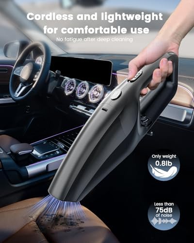 Handheld Vacuum Cordless, car Vacuum Portable Cordless - Image 3