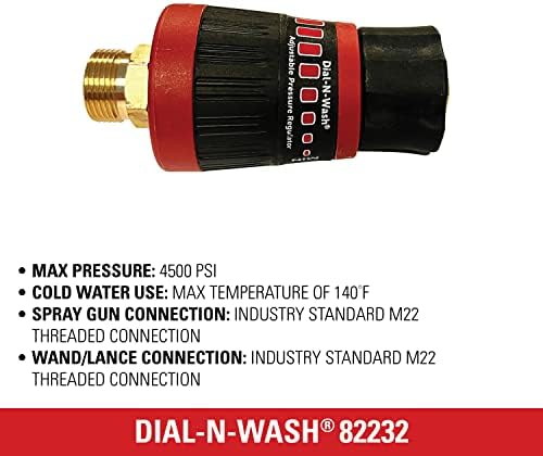 Simpson Dial-N-Wash Adjustable Pressure Regulator, 82232 - Image 4