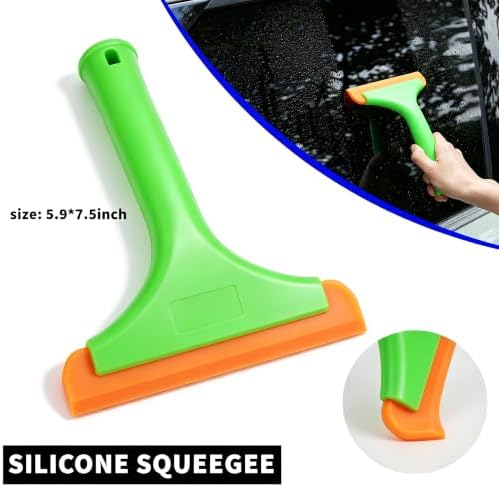Umaki Vehicle Vinyl Wrap Tool Kit, Window Tint Application Kit, Car Window Film Install Kit, with Window Squeegee, Plastic Squeegee, Edge Wrap Squeegee, Retratable Knife & 9mm Blades, Razor Cutter - Image 6