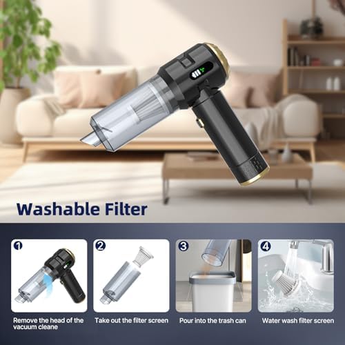 Handheld Vacuum Cleaner,22000PA Powerful Suction Car Mini Vacuum Cleaner - Image 6