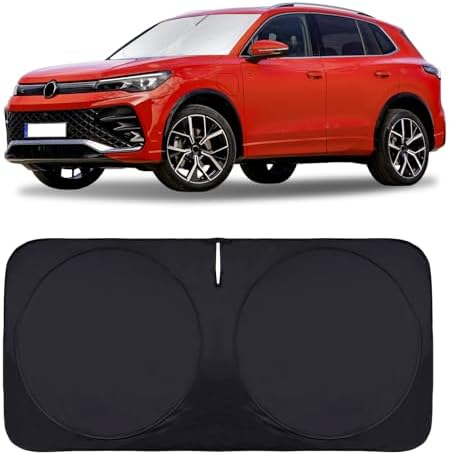 Sunshade for Volkswagen VW Tiguan 2018-2025 2026 Sun Shade Windshield Cover by INSAUTO