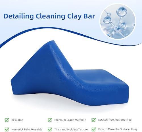 IPELY 4 Pack 100g Car Clay Bar Auto Detailing Magic Clay Bar Cleaner for Car Wash Car Detailing Clean - Image 4