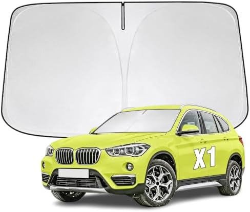 Windshield Sun Shade for BMW X1 2011-2022 Sunshade by YIZHUOMY