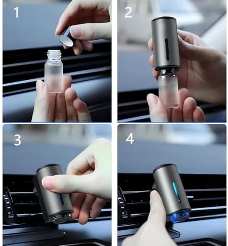Car Air Freshener Refills，Universal Fit for Air Vent Smart Car Fresheners,Refreshing and Pleasant Scent,0.34 Fl Oz (Pack of 10),Ocean - Image 5