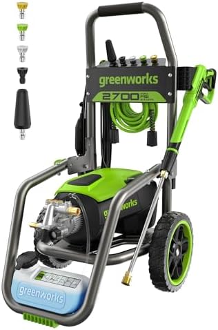 Greenworks 2700 PSI (2.3 GPM Max) Brushless Electric Pressure Washer by Unknown