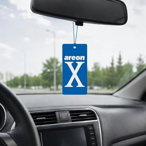 AREON X Miami Beach Hanging Car Air Freshener - Long Lasting Hanging Fragrance for Car Interior - Stylish Hanging Air Freshener - Premium Fragrance Card Freshener with Easy to Use Design (Pack of 3) - Image 2