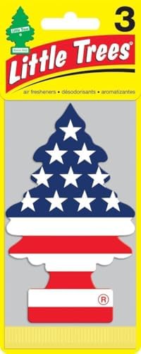LITTLE TREES Car Air Freshener | Hanging Paper Tree for Home or Car | Vanilla Pride | Single Pack by LITTLETREES