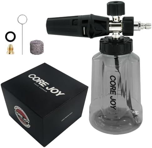 CORE JOY Foam Cannon for Pressure Washer - 4000 Max PSI by COREJOY