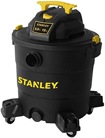 STANLEY 12 Gallon 5.5 Peak HP Wet/Dry Vacuum, 3 in 1 Shop Vacuum Blower,1-7/8"x6 Hose, Range for Garage, Carpet Clean, Workshop with Vacuum Attachments-SL18199P - Image 4