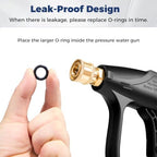 Pressure Washer Gun with Foam Cannon, Industrial Car Wash Foam Gun Kit - Image 7