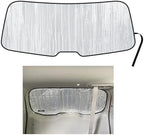 Rear Tailgate Sunshade Custom Fit for 2017-2026 Chrysler Pacifica Minivan by YelloProAutomotive