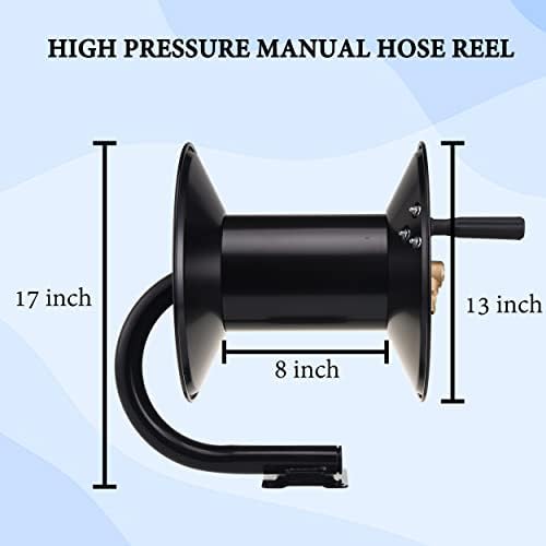 M MINGLE High Pressure Washer Hose Reel 150ft x 3/8" / 300ft x 1/4" - Image 5