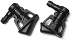 Front Windshield Washer Nozzle Kit fit for 2013-2019 Wrangler JK JKU, 2013-2017 Jeep Wrangler Replaces 68197414AB, 68164356AB, 68197414AA Wiper Washer Nozzle Spray Jet - Image 6