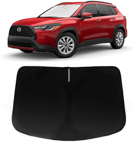 Windshield Sun Shade for Toyota Corolla Cross 2022-2025 2026 by PAIMOHO