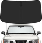 Car Windshield Sun Shade for Nissan 2005-2021 Frontier Accessories (OEM Design) Reflective Foldable Heat Insulation Sunshade for Ultimate Protection by Unknown