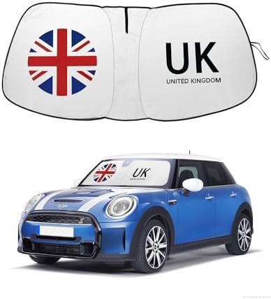 Foldable Front Windshield Sunshade Fit for 2015-2024 Mini Cooper S by GZSH