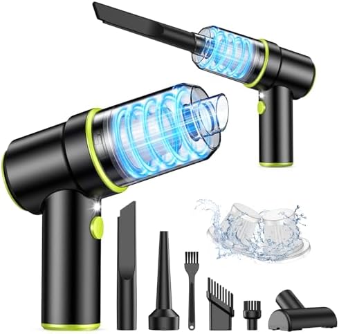 KMM Handheld Car Vacuum Cleaner, 9000PA Vacuum & Air Duster by KMM