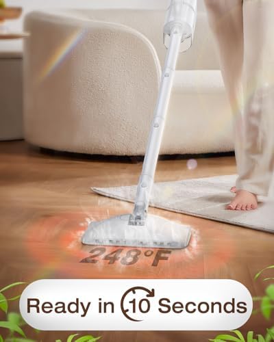 Steam Cleaner, 10-in-1 Detachable Handheld Steam Mop for Multi-Surface - Image 2