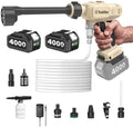TaskStar Portable Cordless 1250PSI High Pressure Power Washer by TaskStar