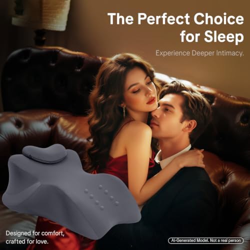 Memory Foam Wedge Pillow- Ergonomic Pillow for Couples - Image 7