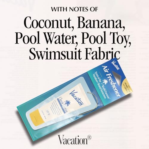 Vacation Car Air Freshener 3-Pack, Classic Scent - Image 5