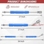 17 Inch Pressure Washer Extension Wand, 4000 PSI Stainless Steel - Image 2