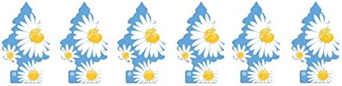 LITTLE TREES 076171673473 Daisy Fields Hanging Paper Tree for Home or Car, 6 Pack - Image 2