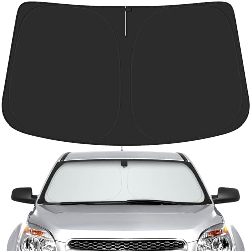 Car Windshield Sun Shade for Chevy 2010-2017 Equinox Accessories (OEM Design) Reflective Foldable Heat Insulation Sunshade for Ultimate Protection by Unknown
