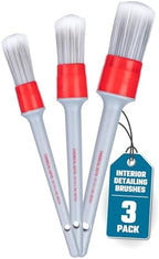 Chemical Guys, All in the Details Interior Detailing Brush Set, 3-Piece by ChemicalGuys
