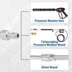 M MINGLE Pressure Washer Extension Wand, 30°, 90°, 120° Curved Rod - Image 5