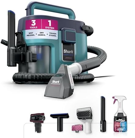 Shark EveryMess 3-in-1 Wet/Dry Vac & Stain Eliminator, 3 Tools VX102BRN by Unknown