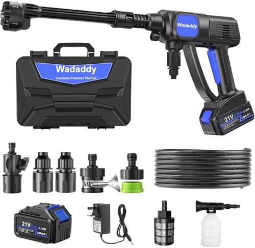 Cordless Cleaning Tool with Brushless Motor for Cars & Outdoor Use by Unknown