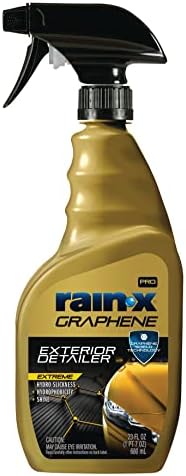 Rain-X PRO 620180SRP Graphene Exterior Detailer Spray, 23oz - Graphene Shield Technology Gently Removes Light Contaminants and Dirt, Enhances Gloss and Shine by Rain-X