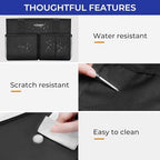 Ytonet Cleaning Caddy, Water Resistant Cleaning Supplies Organizer, Black - Image 5