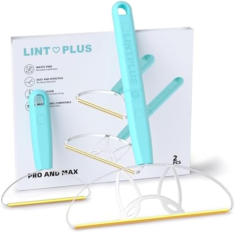 Flex MAX & Pro Pet Hair Remover Kit By LINTPLUS - Dog & Cat Hair Removal Tool for Furniture, Carpets, Rugs & Couches - Easy to Use, Reusable Carpet Scraper for Pet Hair by LINTPLUS
