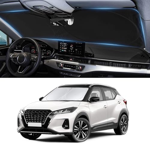 Windshield Sunshade for Nissan Kicks 2018-2023 2024 2025 2026 Car Shield by INSAUTO