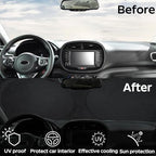 INSAUTO for Soul Windshield Sun Shade Window Sunshade Custom-fit 2020-2026 Kia Soul Wagon Windshield Cover Foldable Sun Visor Thicken 4-Layer Reflective Protector Block UV Rays Car Accessories - Image 2
