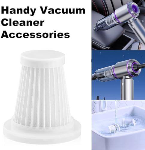 Car Vacuum Cleaner Original Filter Set, 5 HEPA Filter, Adapted to IYOFINE V8 Plus/ST-6653 Plus Handheld Vacuum Cleaners,Robust and Durable, Washable 5 PCS (5 Pack) - Image 6