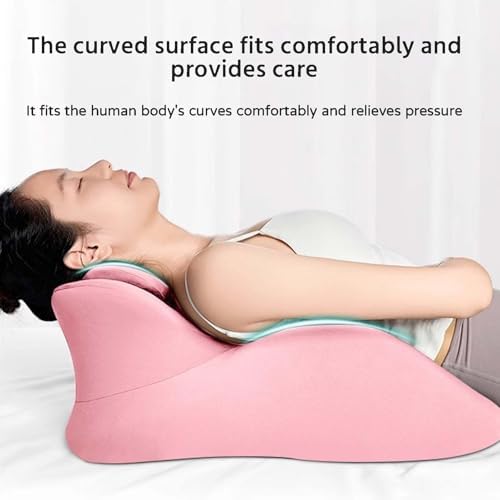 Sweet Spot Pillow Couples Pillow Multi Functional Sit Up in Bed Pillow Ergonomically Designed Low Resilience Foam Anti-Slip Design (22.83 * 14.56 * 8.66 in,Black) - Image 6