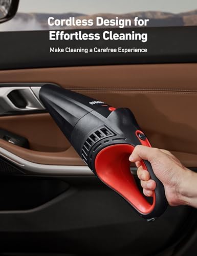 AstroAI V2 Portable Cordless Handheld Car Vacuum,Dual Power-6000mAh &12V DC - Image 3