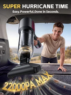 Handheld Car Vacuum Cleaner High Power 22000Pa, Cordless Portable Vacuum - Image 3