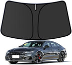 Au di A7 Customized Windshield Sun Shade for 2019 2020 2021 2022 2023 2024 2025 2026 A7 Front Window Sunshade Visor Protector Foldable Blocks UV Rays Keep Car Cooler Accessories by aatoppus