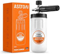AstroAI Foam Cannon for Pressure Washer with 1/4" Quick Connect Plug, 1 L by AstroAI