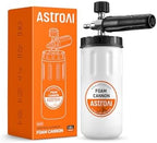 AstroAI Foam Cannon for Pressure Washer with 1/4" Quick Connect Plug, 1 L by AstroAI